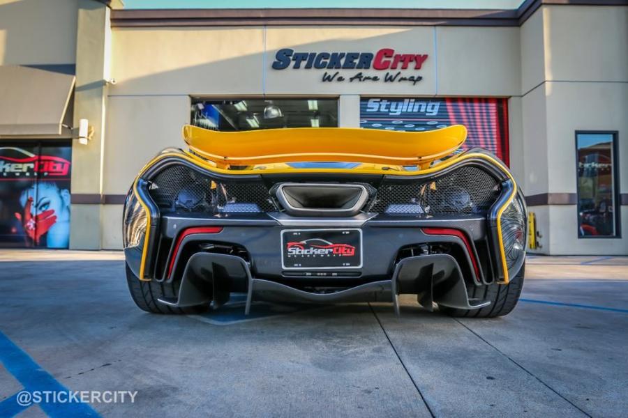  McLaren P1 Tatoo Edition by Sticker City 2015 года  (фото 14 из 23)